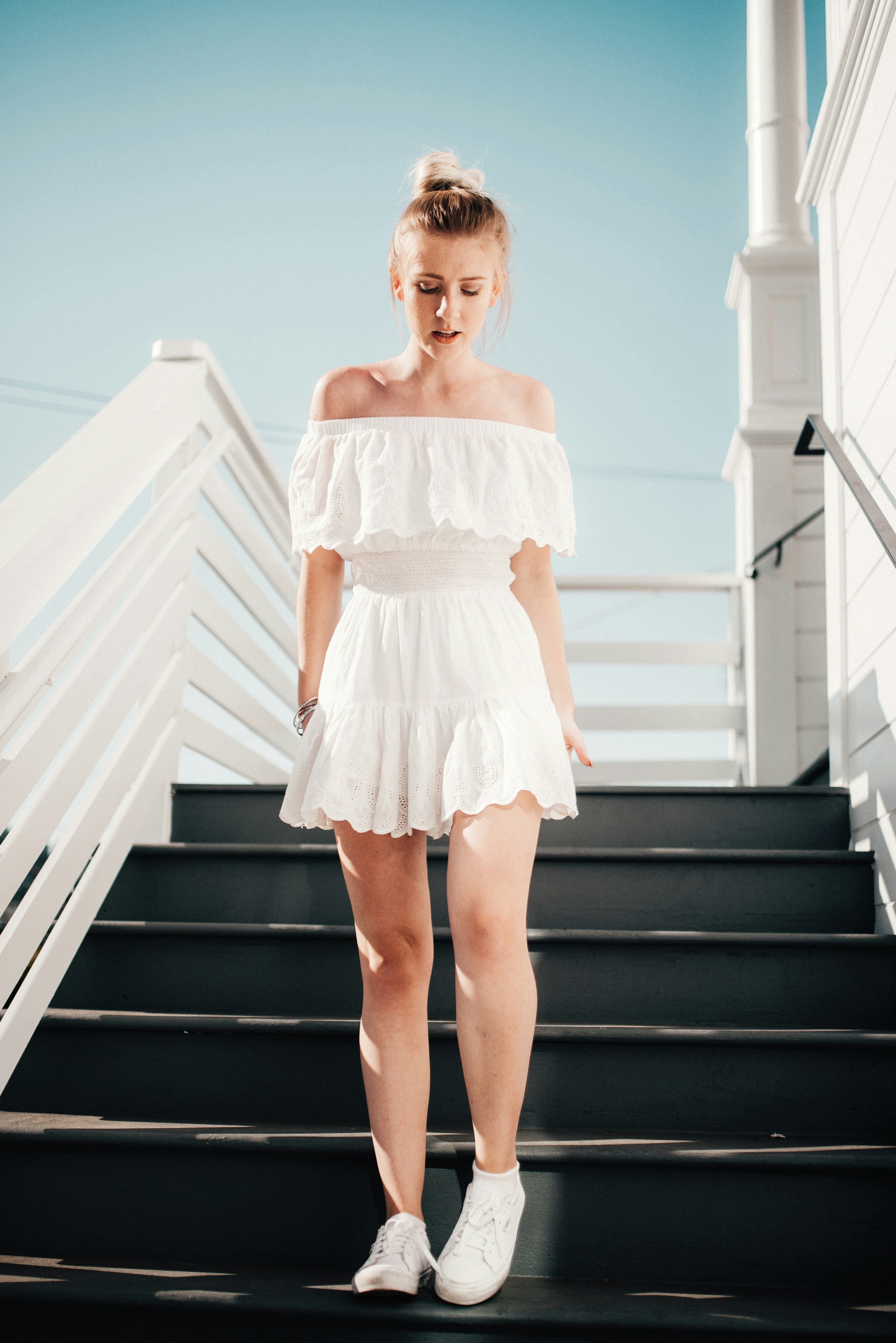 Vestido Aurora White — Maison Vellora